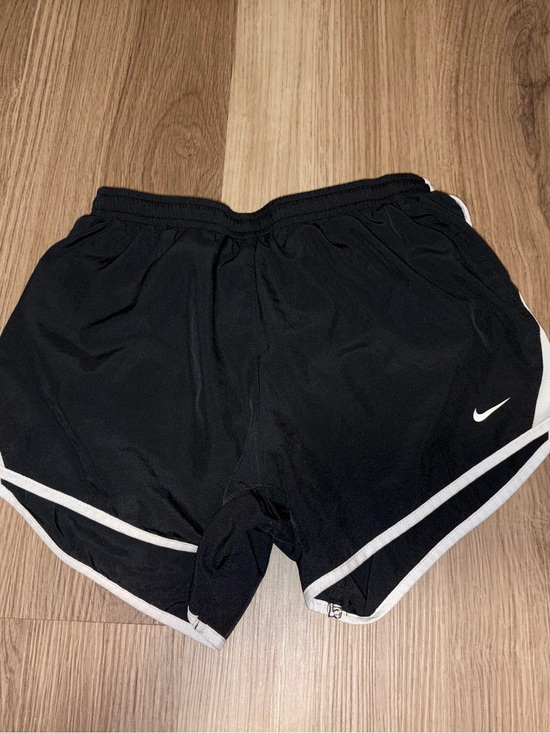Nike Pants - Nike Women’s Black Athletic Running Shorts with White Trim